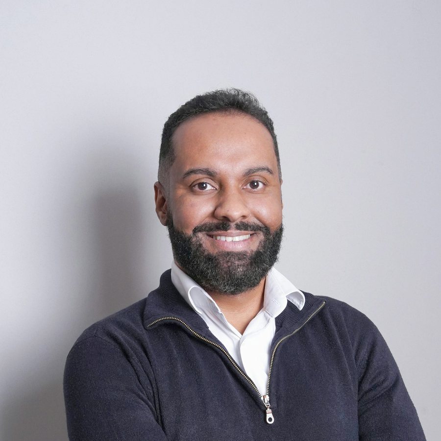 Portrait of Kabir Anand, conditioning lead