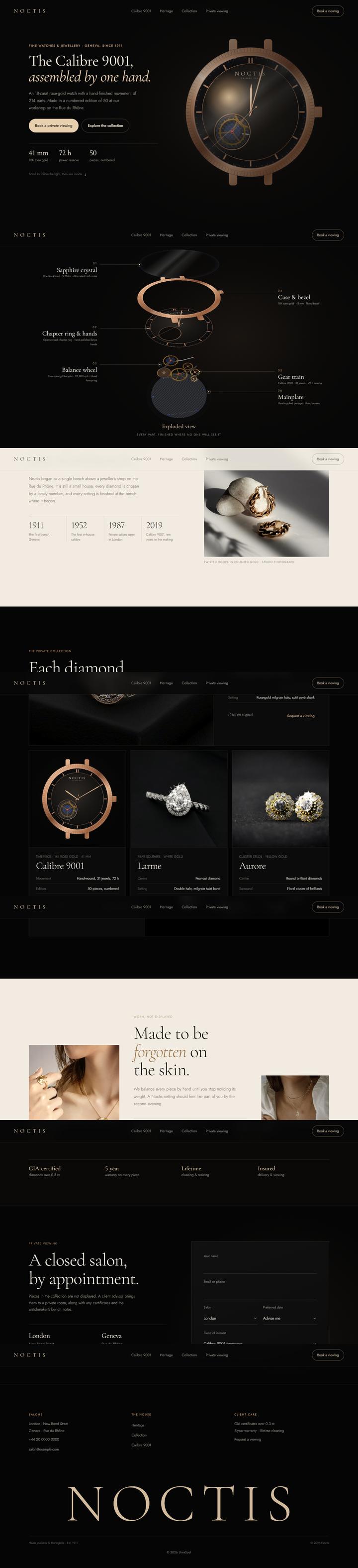 Jewellery template preview